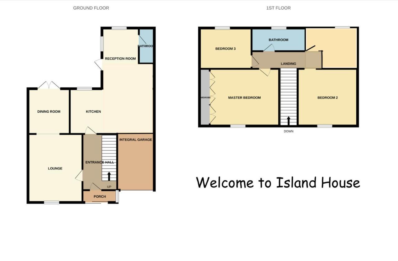Вилла Island House Уэст-Мерси Экстерьер фото
